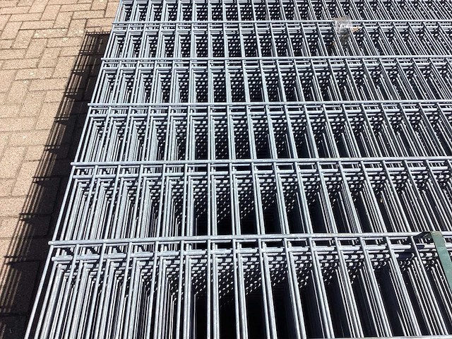 Heras - 8/6/8 - dubbelstaafs hekwerk gegalvaniseerd 203cm hoog (50x) - afbeelding 2 van  11