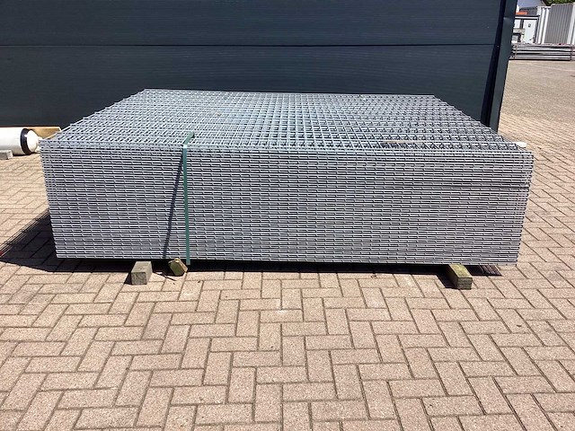 Heras - 8/6/8 - dubbelstaafs hekwerk gegalvaniseerd 203cm hoog (50x) - afbeelding 4 van  11