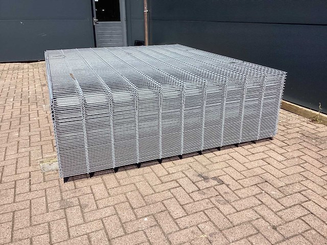 Heras - 8/6/8 - dubbelstaafs hekwerk gegalvaniseerd 203cm hoog (50x) - afbeelding 6 van  11