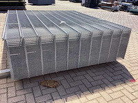 Heras - 8/6/8 - dubbelstaafs hekwerk gegalvaniseerd 203cm hoog (50x) - afbeelding 10 van  11