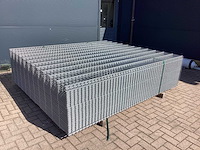 Heras - 8/6/8 - dubbelstaafs hekwerk gegalvaniseerd 223 hoog (50x)