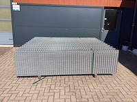 Heras - 8/6/8 - dubbelstaafs hekwerk gegalvaniseerd 223 hoog (50x) - afbeelding 2 van  8