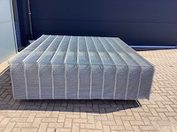 Heras - 8/6/8 - dubbelstaafs hekwerk gegalvaniseerd 223 hoog (50x) - afbeelding 7 van  8