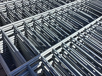 Heras - 8/6/8 - dubbelstaafs hekwerk gegalvaniseerd 223 hoog (50x) - afbeelding 8 van  8