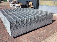 Heras - 8/6/8 - dubbelstaafs hekwerk gegalvaniseerd 223 hoog (50x) - afbeelding 4 van  10