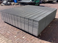 Heras - 8/6/8 - dubbelstaafs hekwerk gegalvaniseerd 223 hoog (50x) - afbeelding 5 van  10