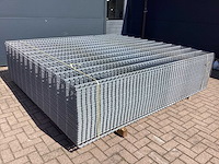 Heras - 8/6/8 - dubbelstaafs hekwerk gegalvaniseerd 223cm hoog (50x)
