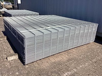Heras - 8/6/8 - dubbelstaafs hekwerk gegalvaniseerd 243 hoog (50x) - afbeelding 5 van  10