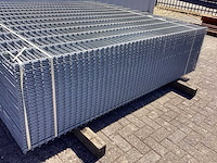 Heras - 8/6/8 - dubbelstaafs hekwerk gegalvaniseerd 243 hoog (50x) - afbeelding 9 van  10