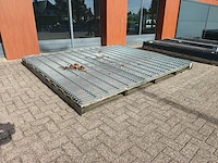 Heras - dubbelstaafs 8/6/8 - hekwerk 300cm hoog (3x) - afbeelding 1 van  6