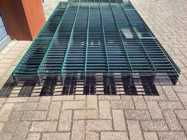 Heras - dubbelstaafs hekwerk 143cm hoog mix pakket (13x) - afbeelding 6 van  9