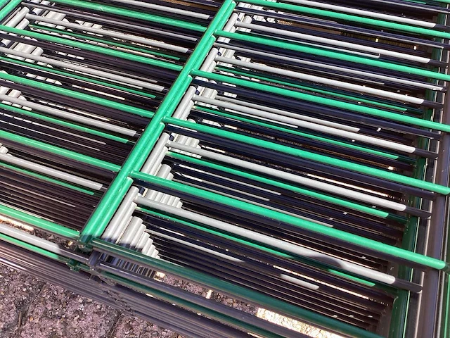 Heras - dubbelstaafs hekwerk 143cm hoog mix pakket (13x) - afbeelding 9 van  9