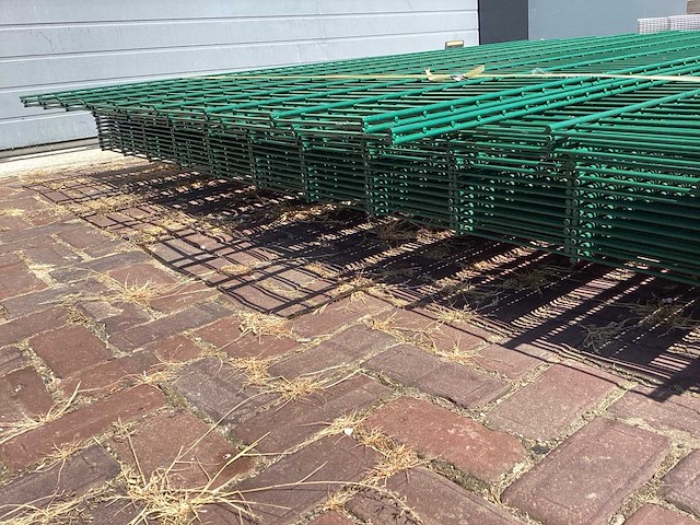 Heras - dubbelstaafs hekwerk mix pakket diverse hoogtes (16x) - afbeelding 2 van  14