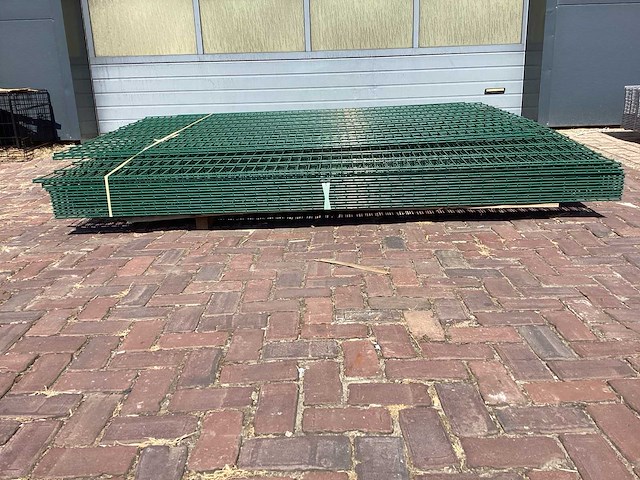 Heras - dubbelstaafs hekwerk mix pakket diverse hoogtes (16x) - afbeelding 7 van  14