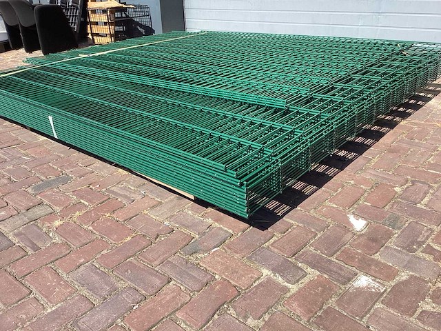 Heras - dubbelstaafs hekwerk mix pakket diverse hoogtes (16x) - afbeelding 8 van  14