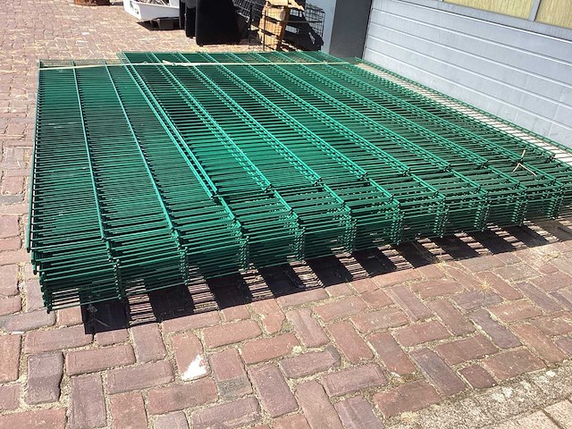 Heras - dubbelstaafs hekwerk mix pakket diverse hoogtes (16x) - afbeelding 9 van  14