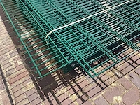 Heras - dubbelstaafs hekwerk mix pakket diverse hoogtes groen (16x) - afbeelding 11 van  14