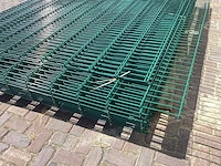 Heras - dubbelstaafs hekwerk mix pakket diverse hoogtes groen (16x) - afbeelding 10 van  14