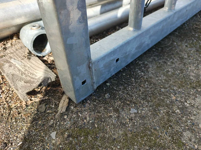Heras - gegalvaniseerde poort - 290x200cm - afbeelding 6 van  8