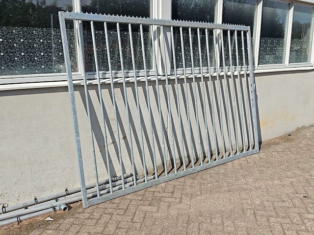 Heras - gegalvaniseerde poort - 290x200cm - afbeelding 1 van  8