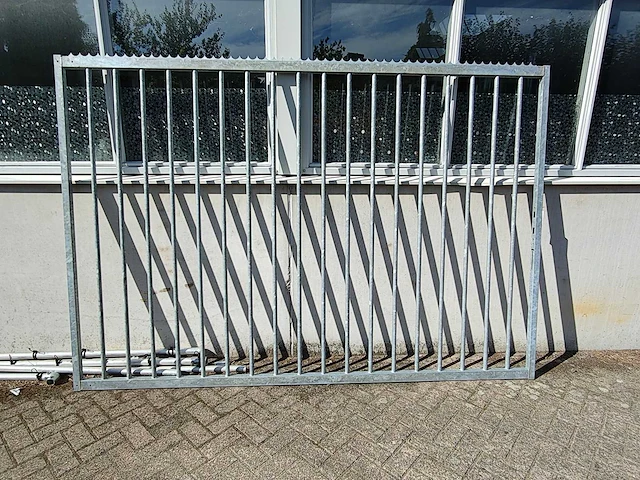 Heras - gegalvaniseerde poort - 290x200cm - afbeelding 2 van  8