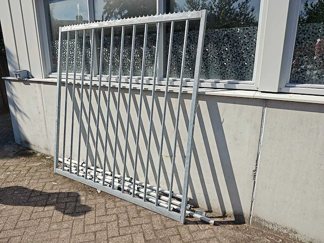 Heras - gegalvaniseerde poort - 290x200cm - afbeelding 2 van  8