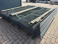 Heras - hekwerk duits profiel - 240 cm hoog (20x) - afbeelding 1 van  8