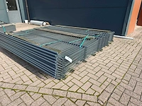 Heras - hekwerk duits profiel - 240 cm hoog (20x) - afbeelding 3 van  8