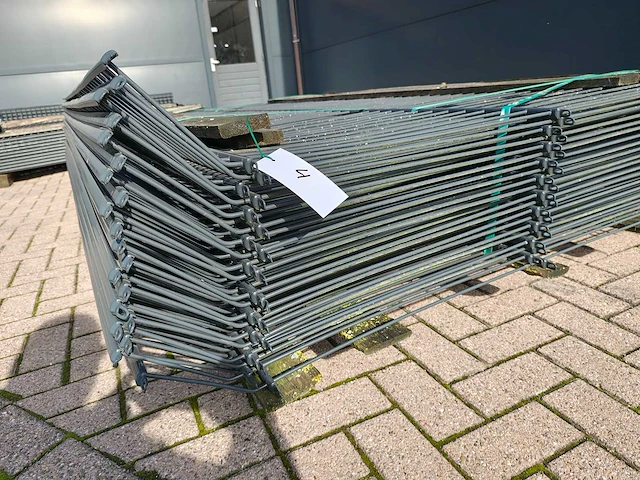 Heras - hekwerk duits profiel - 240 cm hoog (20x) - afbeelding 4 van  8