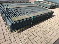 Heras - hekwerk duits profiel - 240 cm hoog (20x) - afbeelding 6 van  8