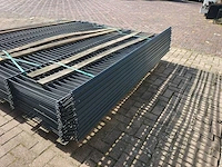 Heras - hekwerk duits profiel - 240cm hoog (20x) - afbeelding 6 van  8