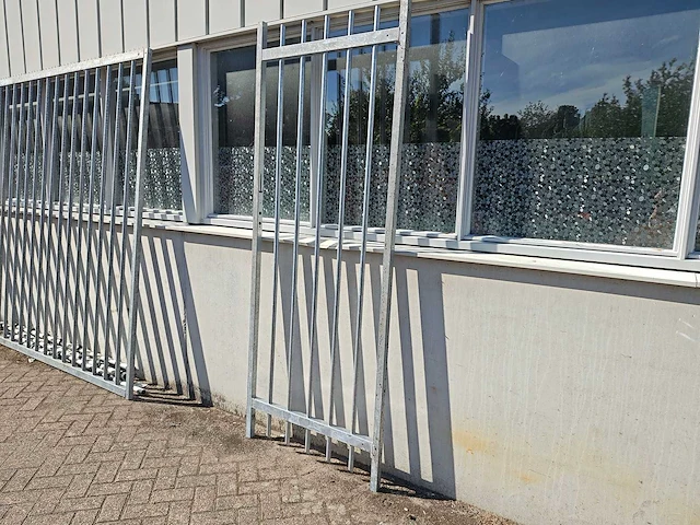 Heras - looppoort 95x250cm gegalvaniseerd - afbeelding 3 van  7