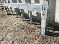 Heras - looppoort 95x250cm gegalvaniseerd - afbeelding 5 van  7