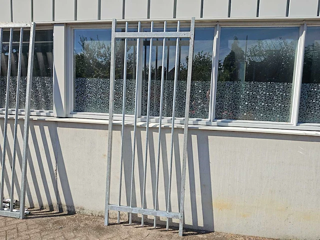 Heras - looppoort 95x250cm gegalvaniseerd - afbeelding 2 van  7