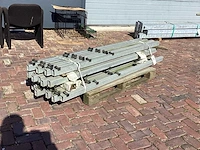 Heras - palen 180cm gegalvaniseerd (24x)