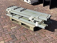 Heras - palen 180cm gegalvaniseerd (24x) - afbeelding 3 van  8