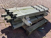 Heras - palen 180cm gegalvaniseerd (24x) - afbeelding 6 van  8