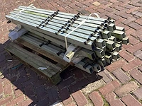 Heras - palen 180cm gegalvaniseerd (24x) - afbeelding 7 van  8