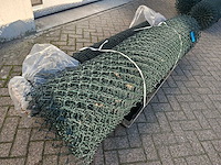 Heras - partij 2 rollen gaas ca 30 mtr 200cm hoog - afbeelding 1 van  7