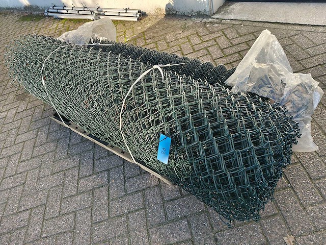 Heras - partij 2 rollen gaas ca 30 mtr 200cm hoog - afbeelding 2 van  7