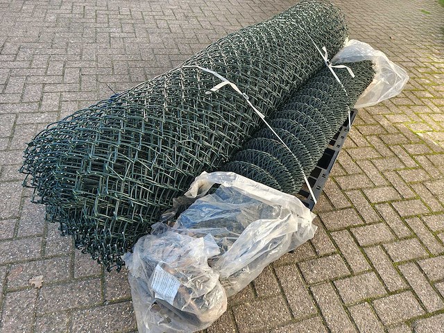 Heras - partij 2 rollen gaas ca 30 mtr 200cm hoog - afbeelding 3 van  7