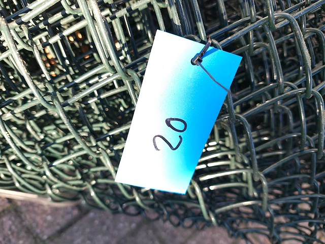 Heras - partij 2 rollen gaas ca 30 mtr 200cm hoog - afbeelding 6 van  7