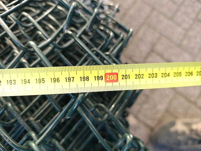 Heras - partij 2 rollen gaas ca 30 mtr 200cm hoog - afbeelding 7 van  7