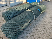 Heras - partij 2 rollen gaas ca 35 mtr