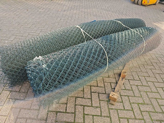 Heras - partij 2 rollen gaas ca 35 mtr - afbeelding 4 van  9