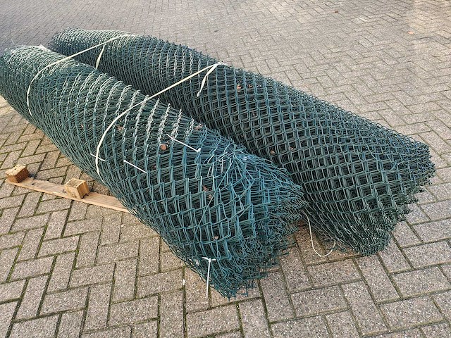 Heras - partij 2 rollen gaas ca 35 mtr - afbeelding 5 van  9