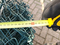 Heras - partij 2 rollen gaas ca 35 mtr - afbeelding 6 van  9