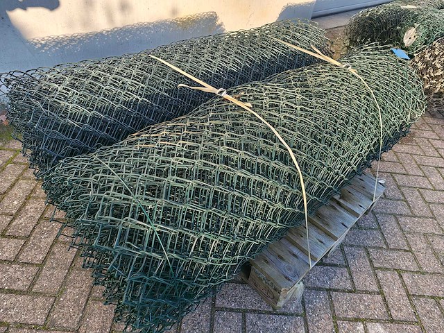 Heras - partij 2 rollen gaas ca 50 mtr 150cm hoog - afbeelding 1 van  9