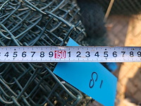 Heras - partij 2 rollen gaas ca 50 mtr 150cm hoog - afbeelding 9 van  9