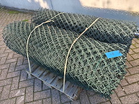 Heras - partij 2 rollen gaas ca 50 mtr 150cm hoog - afbeelding 2 van  9